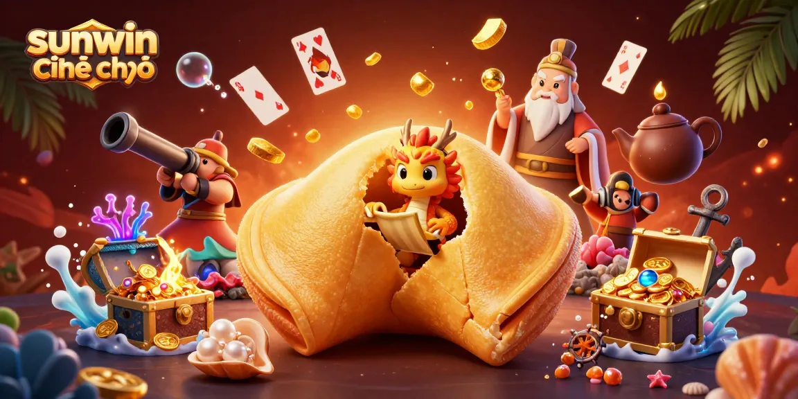 Engage with sunwin chính chủ in a winning atmosphere filled with playful fortune and vibrant casino elements.